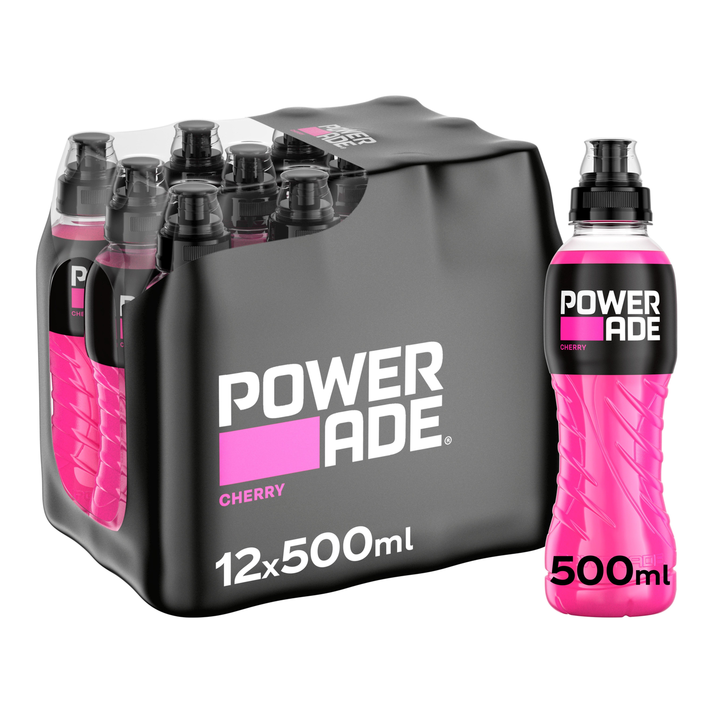 Tappo ciliegia Powerade (12x 500ml)