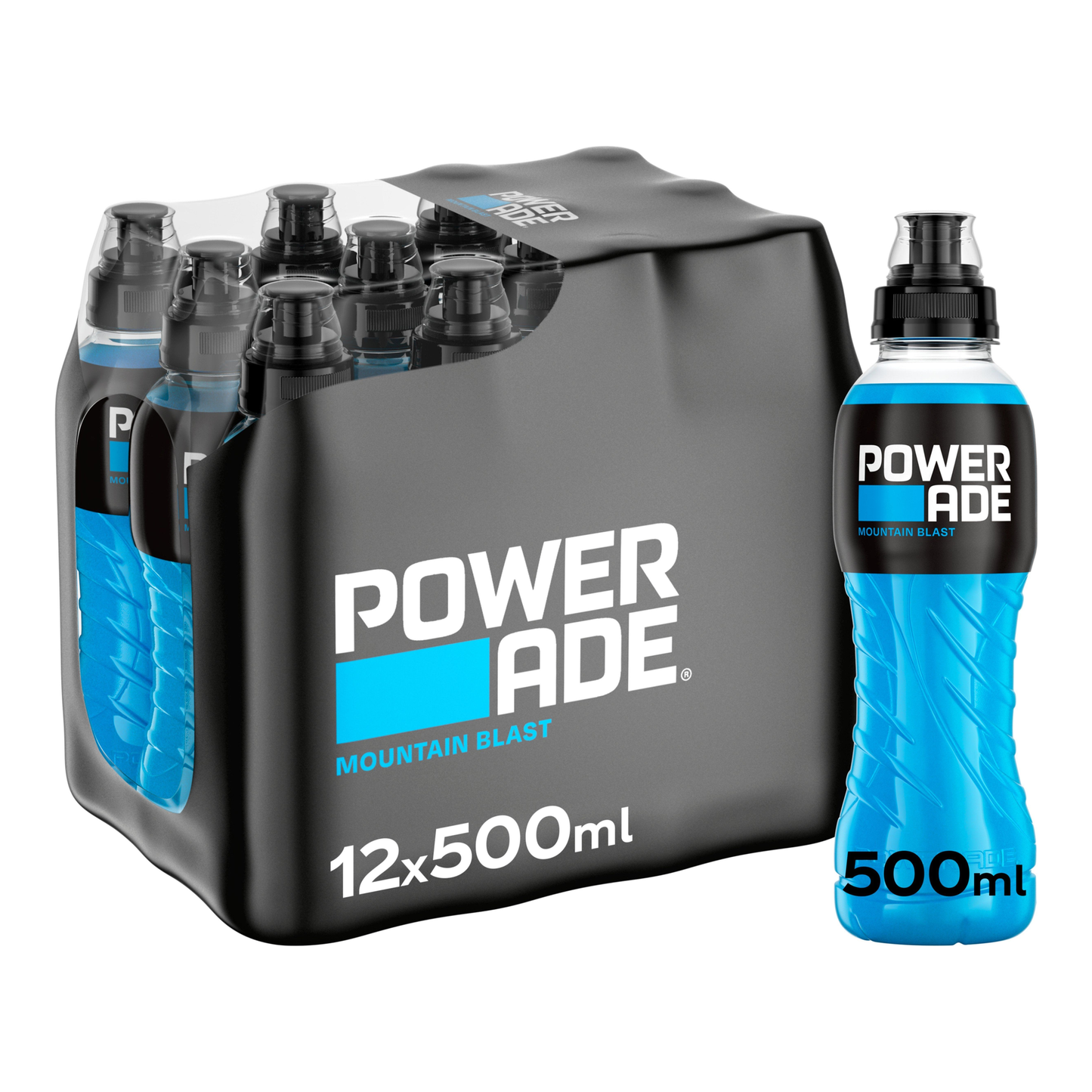 Tappo esplosivo Powerade Mountain (12x 500ml)