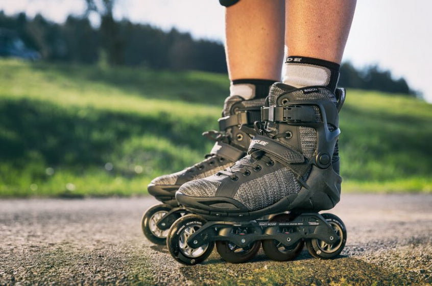 Patines en línea Phuzion Radon 80 Softboot 85A Negro 39