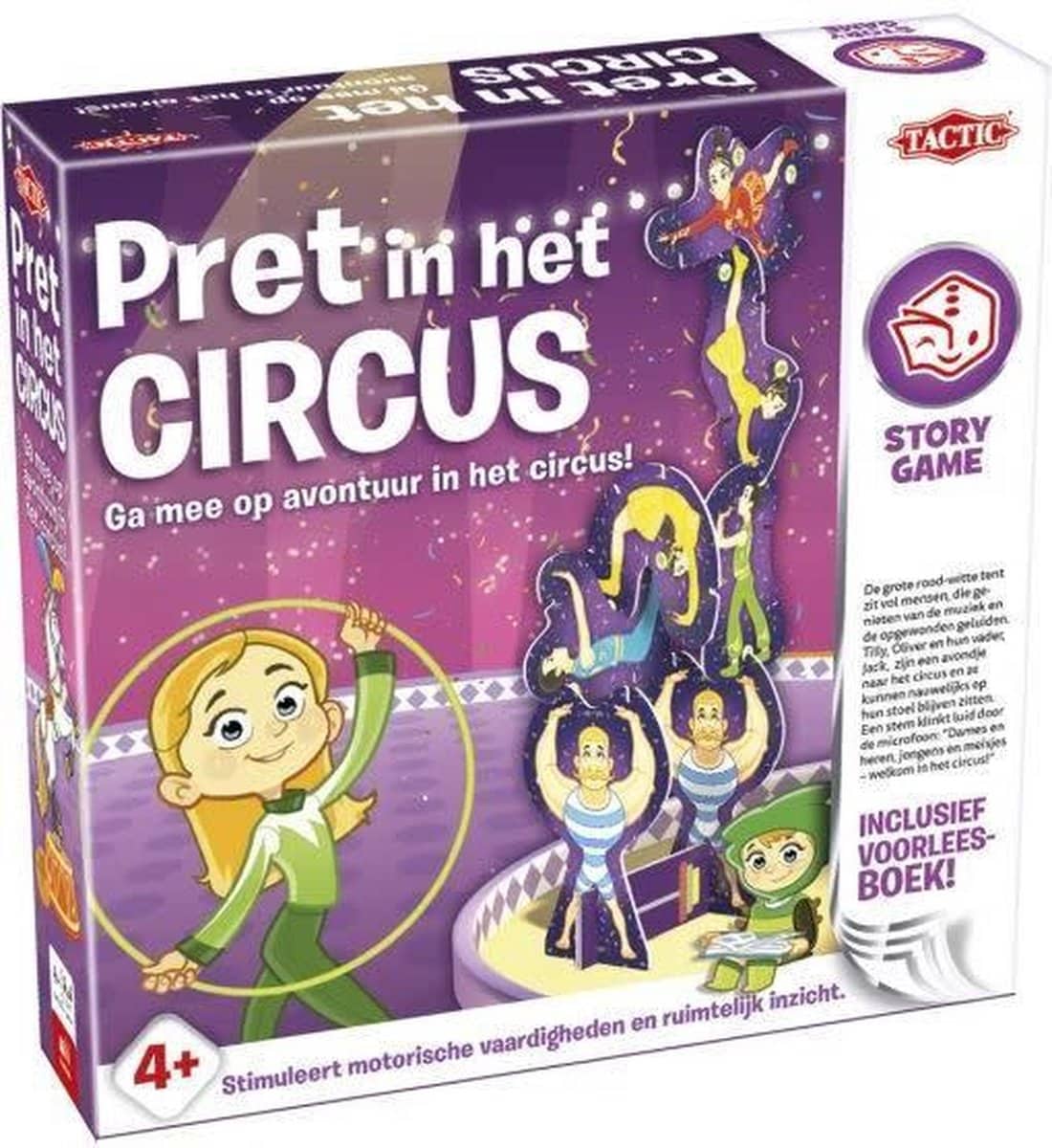 Divertimento nel gioco del circo, fai un'avventura nel circo