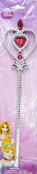 Disney Fairies Staff of the Princess in rosa o blu lungo 32 cm