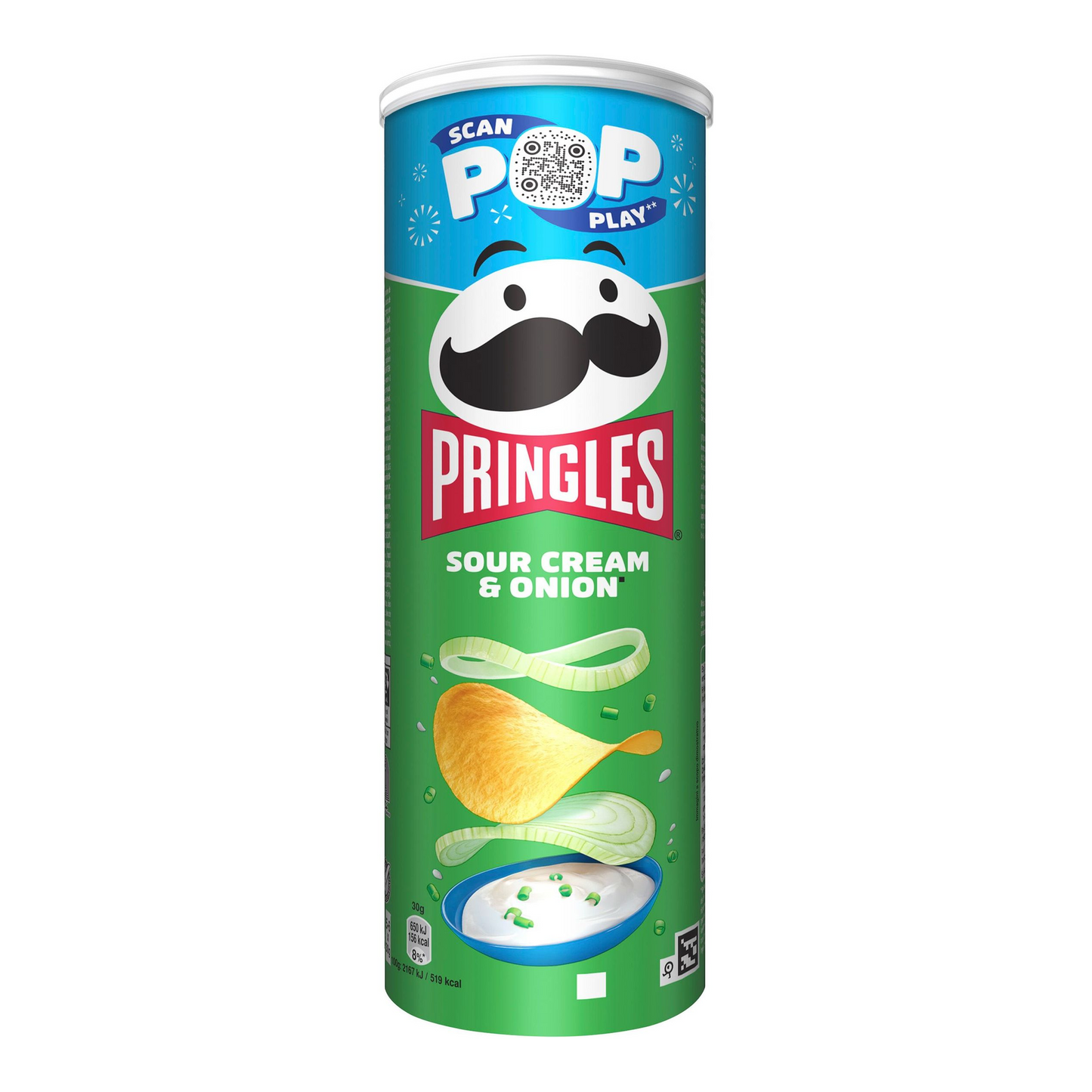 Pringles cipolla con panna acida (19x 165gr)