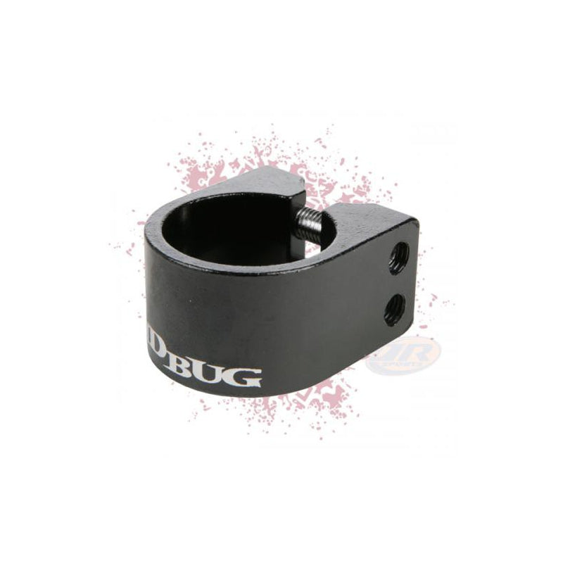 par de abrazaderas de doble collar pro - negro