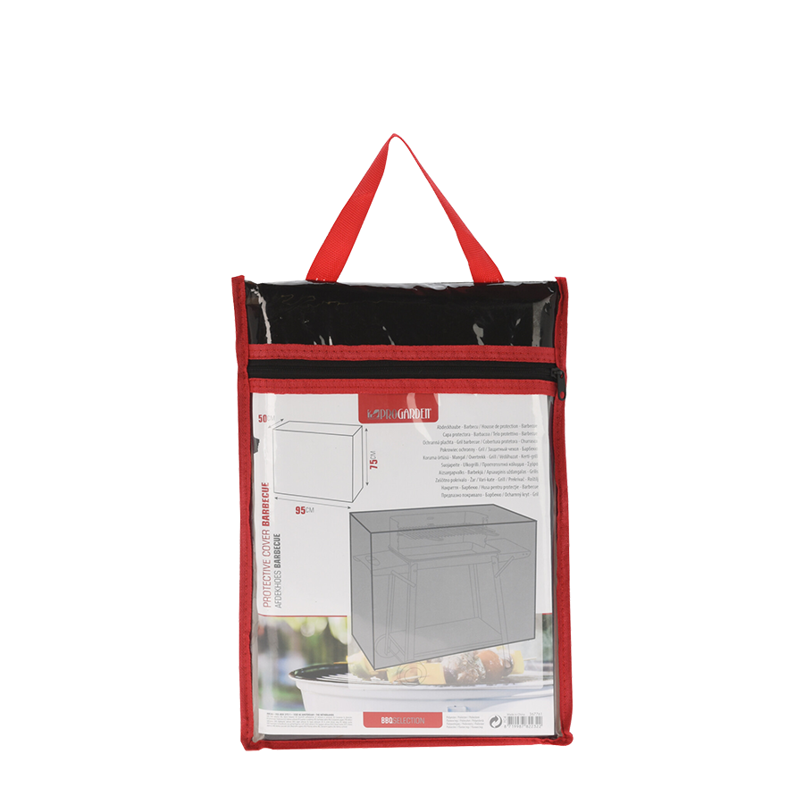 Funda para barbacoa de jardín Pro 95x50x75cm
