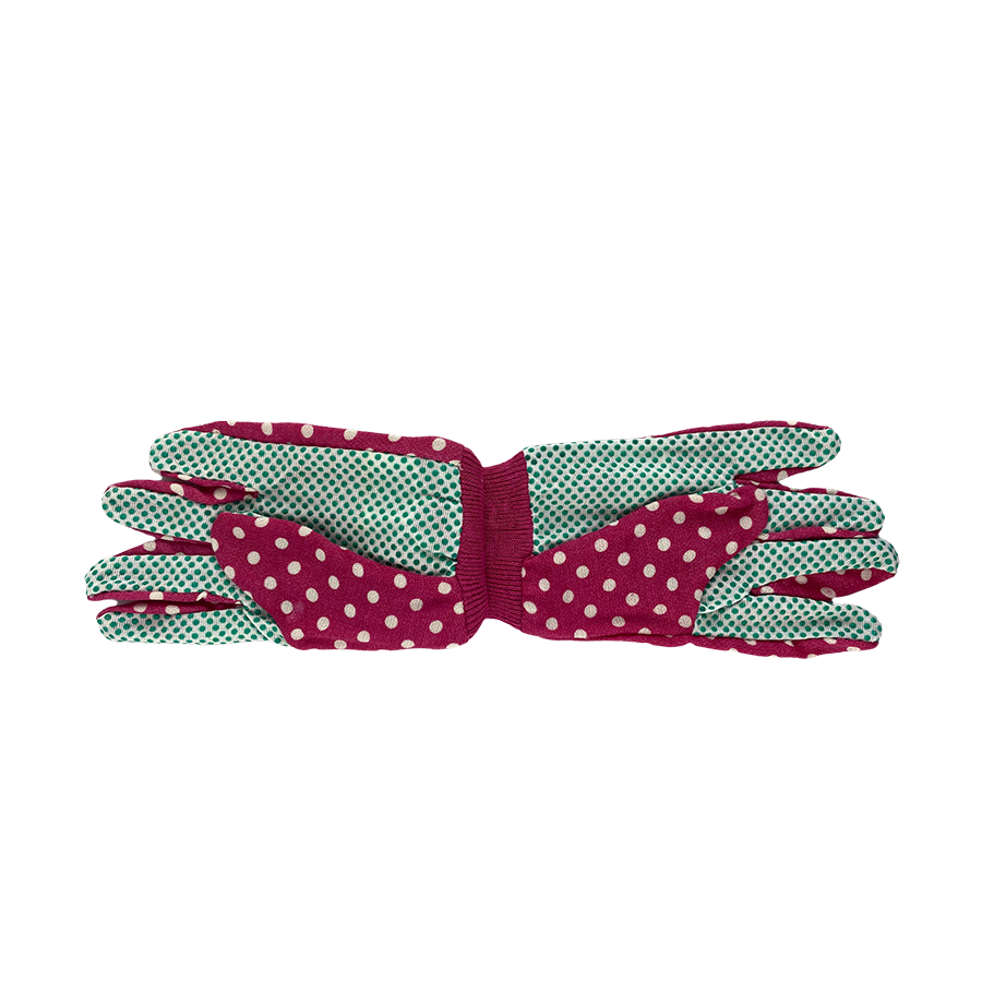 Guantes de jardín pro garden burdeos talla m