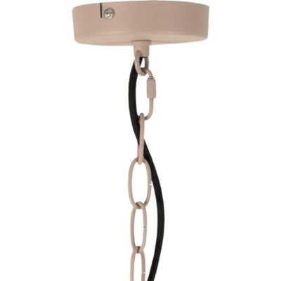 Light living light and living lámpara colgante fynn beige 45 cm | 2 piezas