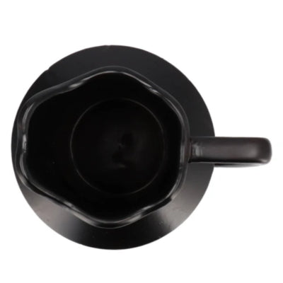 Vaso boa in legno curvato Daan con manico nero 45 cm | 2 pezzi