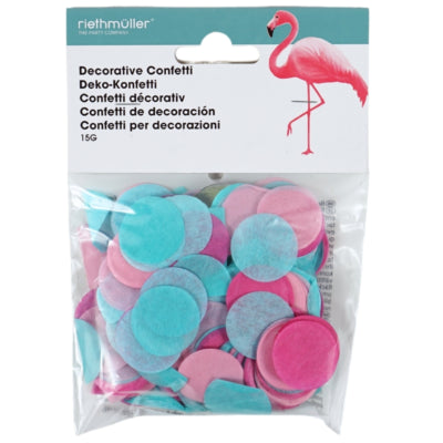 Amscan Confetti Fenicottero 15 gr | 48 pezzi
