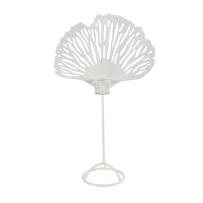 Portavelas Countryfield lizet m blanco 56 cm | 4 piezas