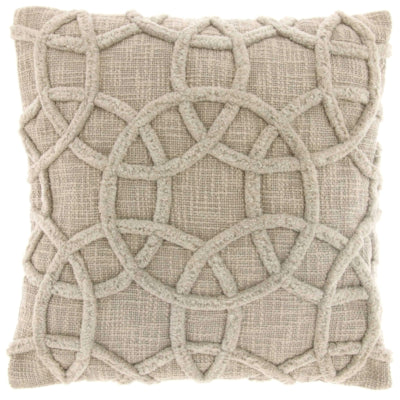 Cojín living único everon chateau gris 45 x 45 cm | 6 piezas