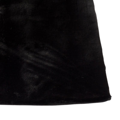 Tappeto Karpi peluche nero 60 x 90 cm | 2 pezzi