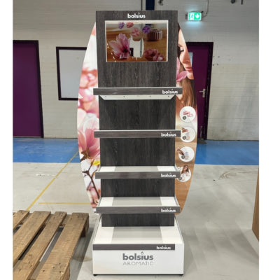 Espositore Bolsius 167 cm | 2 pezzi