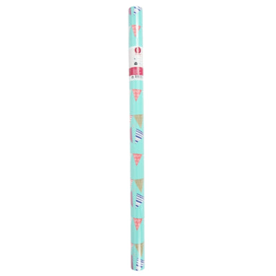 Banderas de papel de regalo 200 x 70 cm | 50 piezas