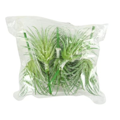 Planta artificialtillandsia verde 7,5 cm juego de 5 | 24 piezas