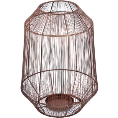 Lanterna Ptmd justy l color rame 38 cm | 2 pezzi