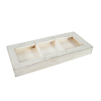 Ciotola polly in legno sbiancato 29,5 cm | 24 pezzi