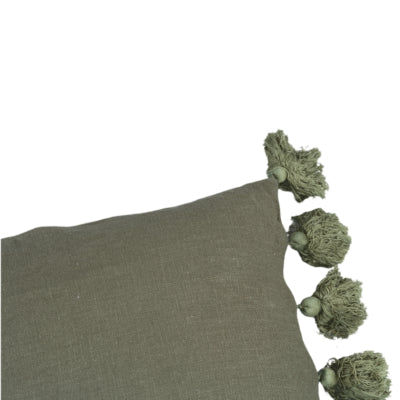 Cojín Ptmd Dolly taupe 45 cm | 4 piezas