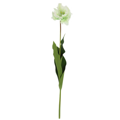 Countryfield fiore artificiale tulipano tulipa bianco 73 cm | 12 pezzi