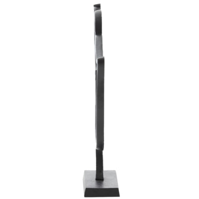 Statua vivente leggera viso nero 45 cm | 4 pezzi