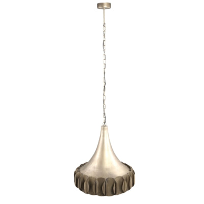Lampada a sospensione Ptmd Gindy color oro 57 cm | 2 pezzi