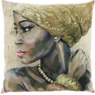 Cojín living único siwa mujer 45 x 45 cm | 6 piezas