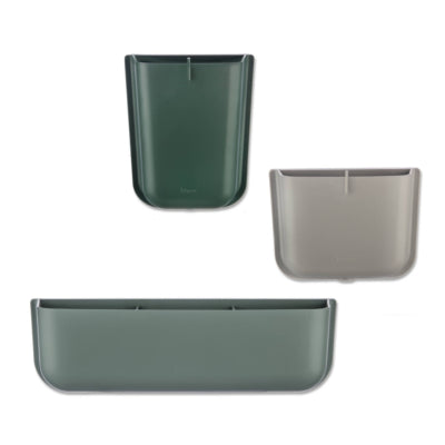 Portaoggetti da parete Forma Morgan 29 cm set da 3 | 5 pezzi
