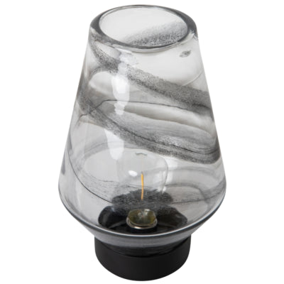 Lampada da tavolo Ptmd celester led a batteria nero 23,5 | 2 pezzi
