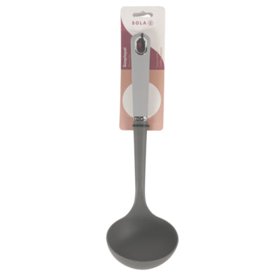 Cucchiaio da minestra Sola grigio 33 cm | 48 pezzi