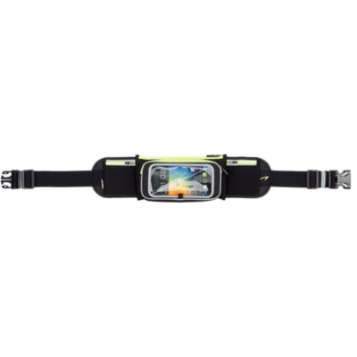 Avento smartphone 21pg correa deportiva negro amarillo fluorescente talla única | 10 piezas
