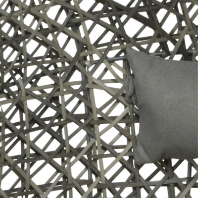 (r) poltrona sospesa Egg Chair grigio palermo 196 cm
