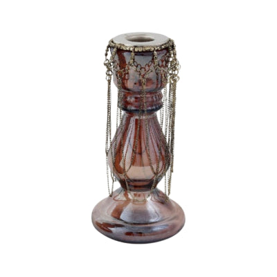 Candeliere Ptmd con catena aya viola 18 cm | 6 pezzi
