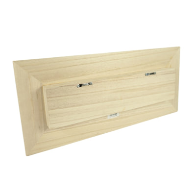 Decorazione murale in legno naturale 51,5 cm | 15 pezzi