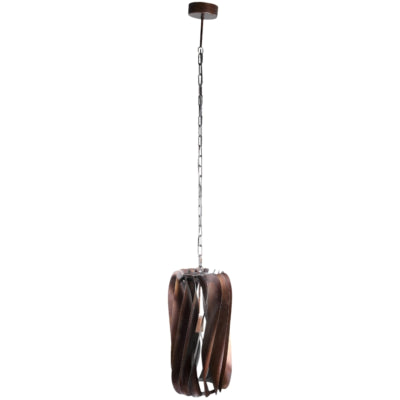 Lampada a sospensione Ptmd tessa color bronzo 49 cm | 2 pezzi