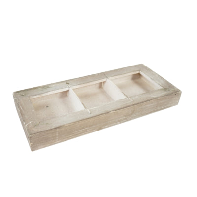 Cuenco polly madera beige 29,5 cm | 24 piezas