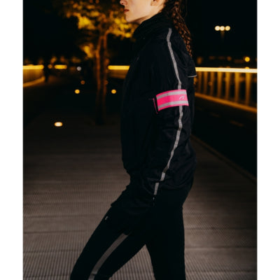Avento Pulsera deportiva reflectante rosa neón talla única | 20 piezas