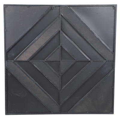 Pannello da parete Ptmd Mixa Nero 160 x 160 cm | 2 pezzi