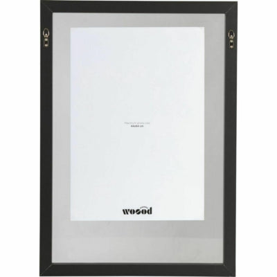 Cornice per foto in legno Blake nero 44 x 64 cm | 4 pezzi