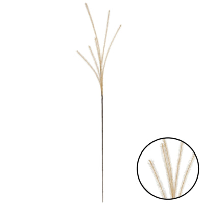 Ramo artificiale Countryfield con 6 pennacchi di pesca 112 cm | 24 pezzi
