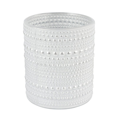 Portacandela Countryfield nelle m bianco 10 cm | 24 pezzi