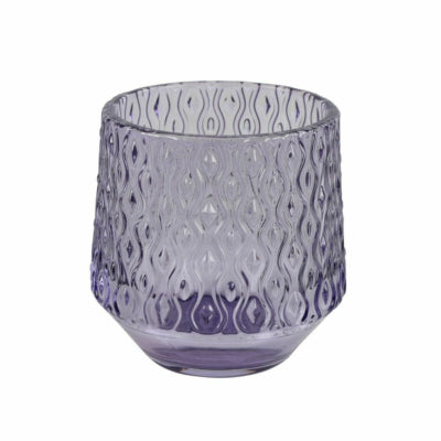 Portacandela Countryfield Cynthia s viola 8 cm | 24 pezzi