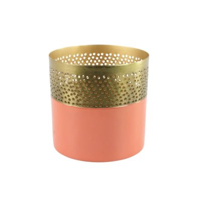 Portacandela Countryfield Tina Pesca 10 cm | 8 pezzi