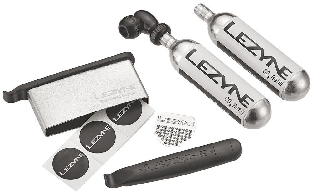 Set di riparazione pneumatici Lezyne Twin Kit