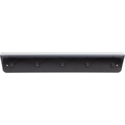 Appendiabiti in legno Kenan metallo nero 80 cm | 4 pezzi