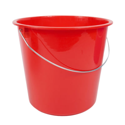 Cubo 10 litros rojo | 10 piezas
