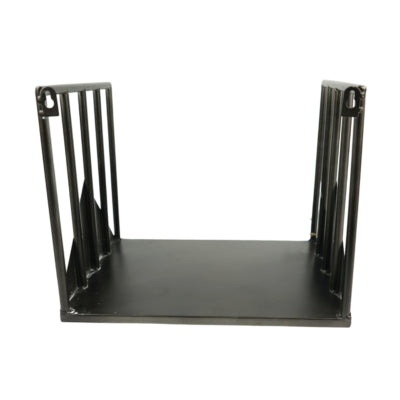Appendiabiti da parete in metallo nero 52 cm set da 3 | 2 pezzi