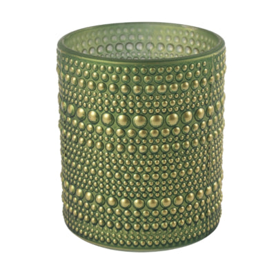 Portacandela Countryfield nelle m verde 10 cm | 24 pezzi