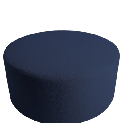 Ptmd evie pouf teddy blu 90 cm