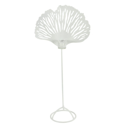Portacandela Countryfield lizet l bianco 71 cm | 2 pezzi