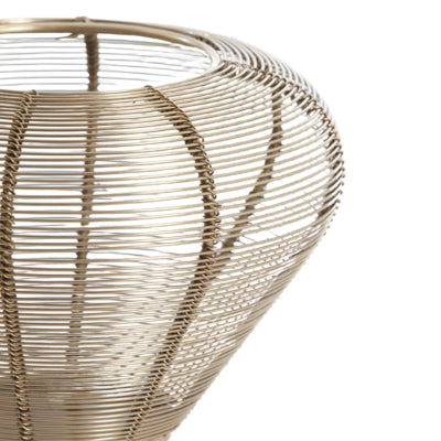 Light Living Light e portacandela Living Mealynn color oro 33 cm | 2 pezzi