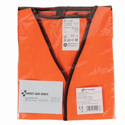 Chaleco de seguridad para niños naranja talla 134-140 | 10 piezas